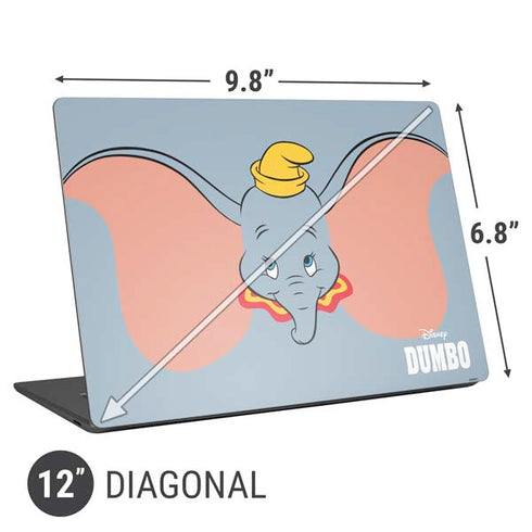 Disney Dumbo Portrait Universal Laptop 12in (9.8 x 6.8in) Skin