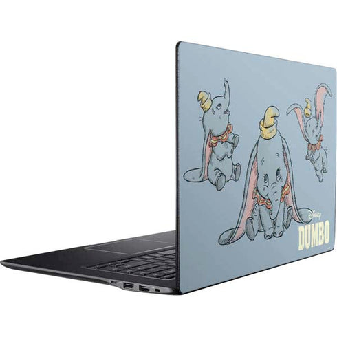 Disney Dumbo Variant Poses Ativ Book 9 (15.6in 2014) Skin