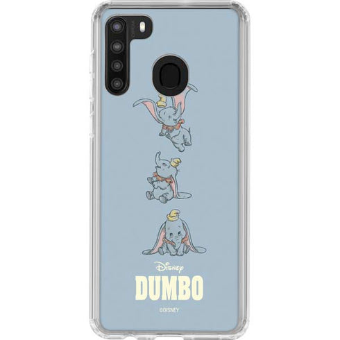 Disney Dumbo Variant Poses Galaxy A21 Clear Case