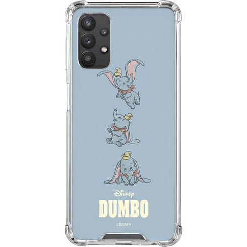 Disney Dumbo Variant Poses Galaxy A32 5G Clear Case