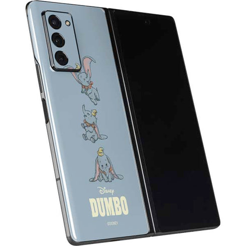 Disney Dumbo Variant Poses Galaxy Z Fold2 5G Skin