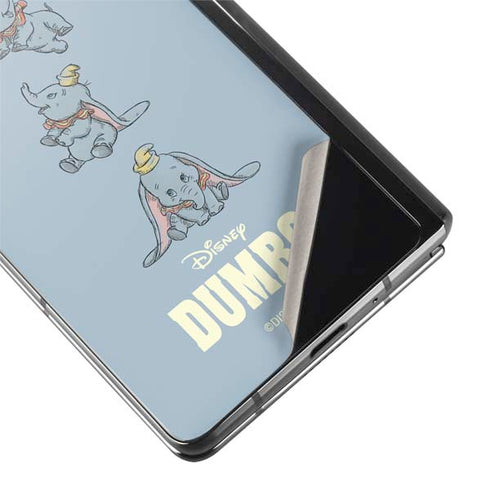Disney Dumbo Variant Poses Galaxy Z Fold2 5G Skin