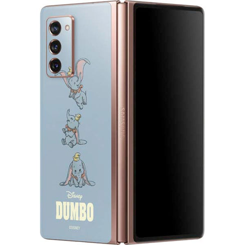Disney Dumbo Variant Poses Galaxy Z Fold2 5G Skin