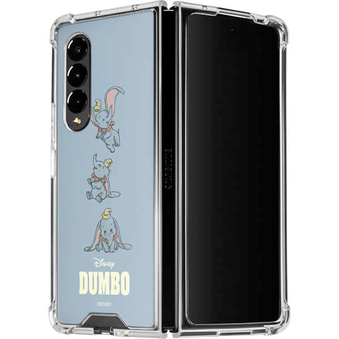 Disney Dumbo Variant Poses Galaxy Z Fold4 5G Clear Case