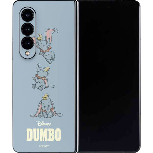 Disney Dumbo Variant Poses Galaxy Z Fold4 5G Skin