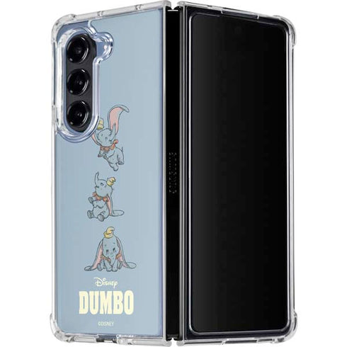 Disney Dumbo Variant Poses Galaxy Z Fold5 5G Clear Case
