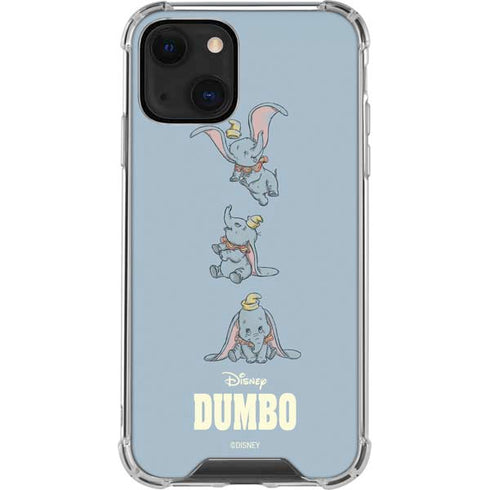 Disney Dumbo Variant Poses iPhone 14 Plus Clear Case