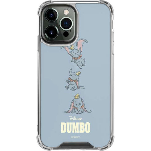 Disney Dumbo Variant Poses iPhone 14 Pro Max Clear Case