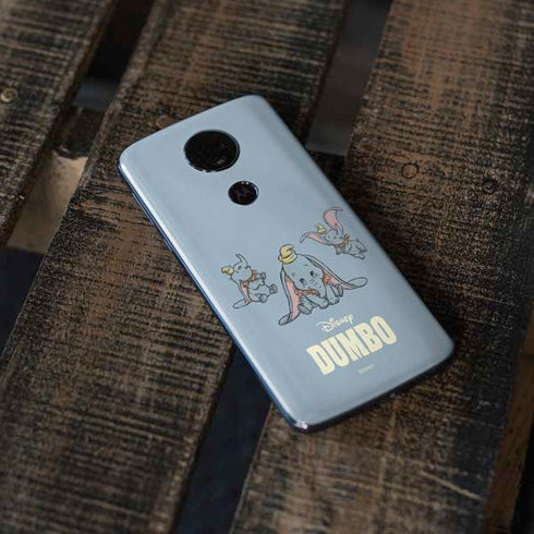 Disney Dumbo Variant Poses Moto E5 Plus Skin