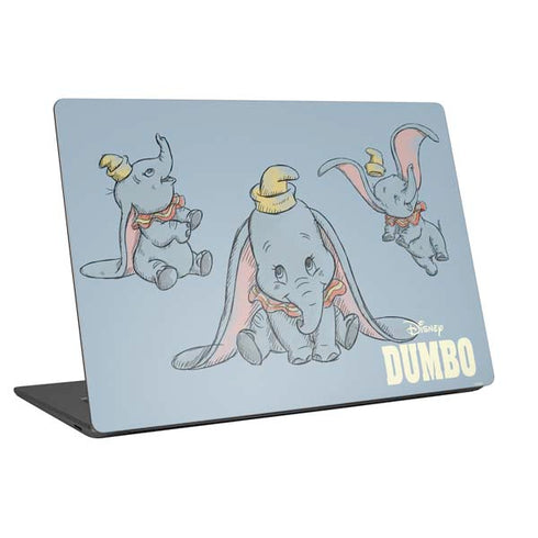 Disney Dumbo Variant Poses Universal Laptop 18in (14.6 x 10.6in) Skin