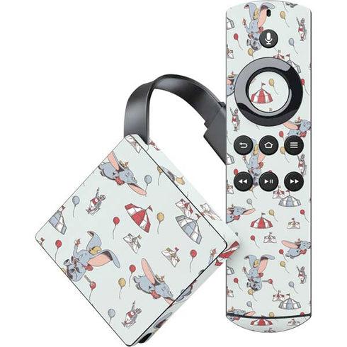 Disney Dumbo Vintage Pattern Amazon Fire TV Skin