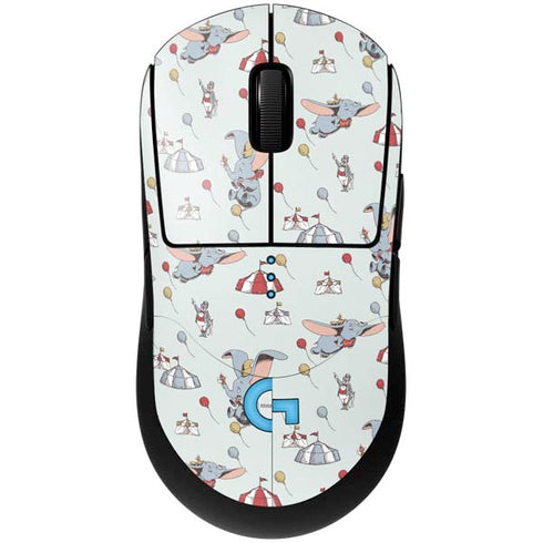 Disney Dumbo Vintage Pattern G Pro Wireless Gaming Mouse Skin
