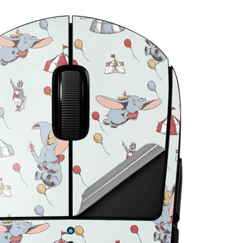 Disney Dumbo Vintage Pattern G Pro Wireless Gaming Mouse Skin
