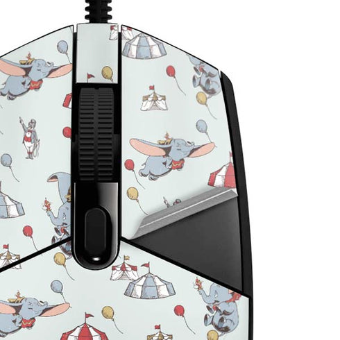 Disney Dumbo Vintage Pattern G203 Prodigy RGB Wired Gaming Mouse Skin