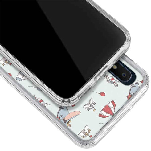 Disney Dumbo Vintage Pattern Galaxy A10e Clear Case