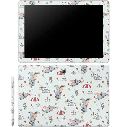 Disney Dumbo Vintage Pattern Galaxy Book 12in Skin