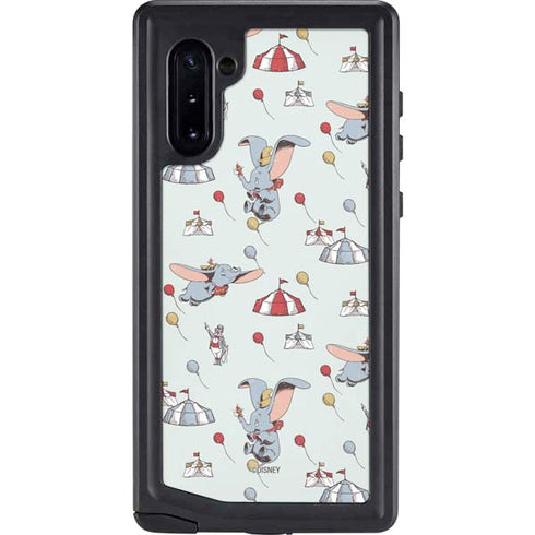 Disney Dumbo Vintage Pattern Galaxy Note 10 Waterproof Case