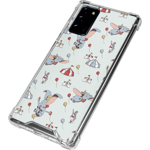 Disney Dumbo Vintage Pattern Galaxy Note20 5G Clear Case