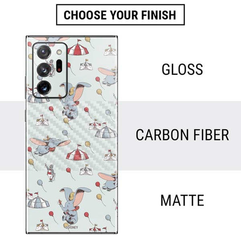 Disney Dumbo Vintage Pattern Galaxy Note20 Ultra 5G Skin