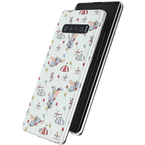 Disney Dumbo Vintage Pattern Galaxy S10 Skin