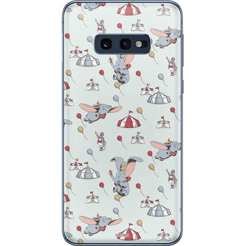 Disney Dumbo Vintage Pattern Galaxy S10e Skin