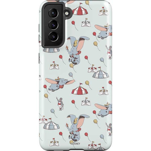 Disney Dumbo Vintage Pattern Galaxy S21 FE Pro Case