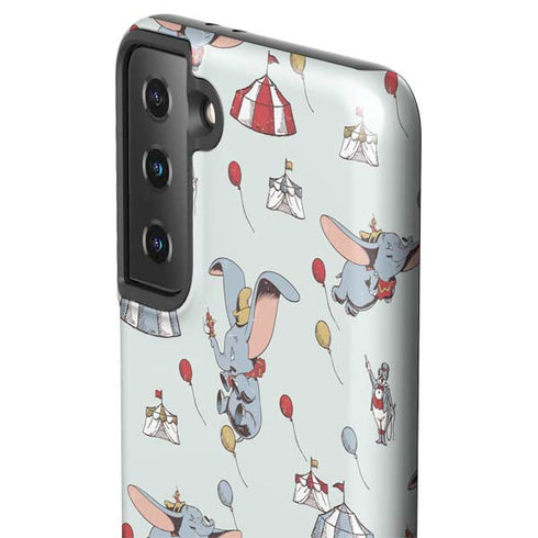 Disney Dumbo Vintage Pattern Galaxy S21 FE Pro Case