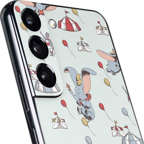 Disney Dumbo Vintage Pattern Galaxy S22 Skin