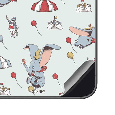 Disney Dumbo Vintage Pattern Galaxy S23 FE Skin