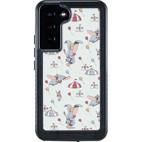 Disney Dumbo Vintage Pattern Galaxy S23 Plus Waterproof Case