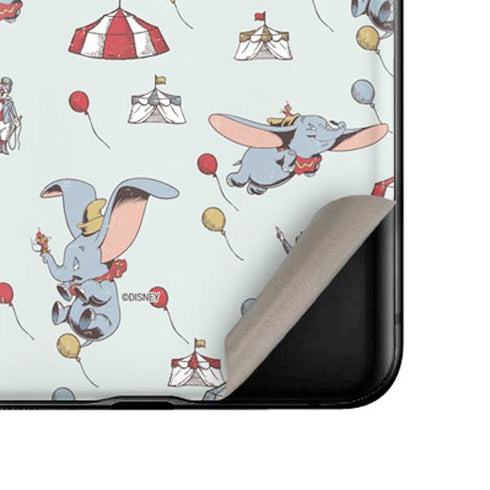 Disney Dumbo Vintage Pattern Galaxy Z Flip Skin