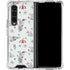 Disney Dumbo Vintage Pattern Galaxy Z Fold4 5G Clear Case