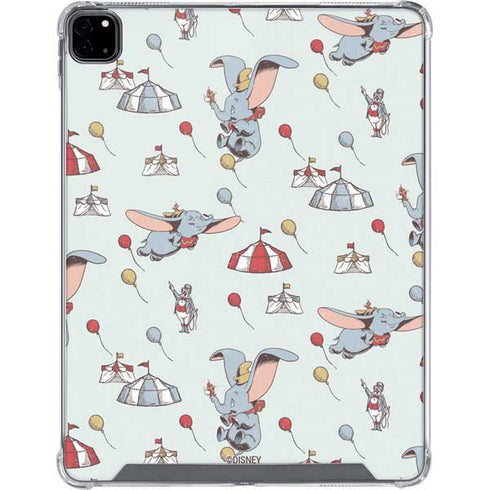 Disney Dumbo Vintage Pattern iPad Pro 12.9in (2020) Clear Case