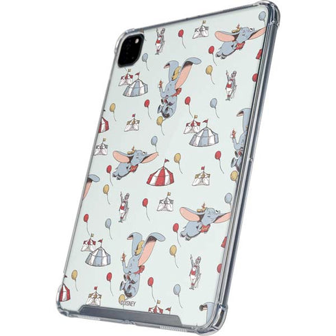 Disney Dumbo Vintage Pattern iPad Pro 12.9in (2020) Clear Case