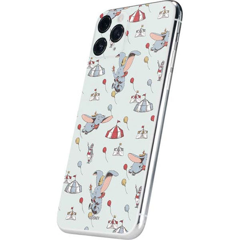 Disney Dumbo Vintage Pattern iPhone 11 Pro Skin