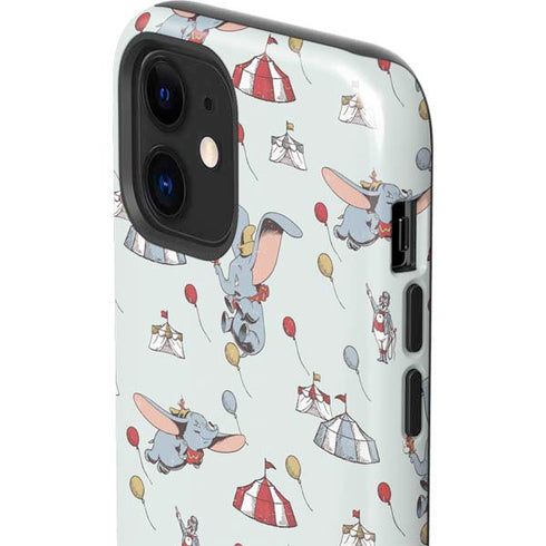 Disney Dumbo Vintage Pattern iPhone 12 Impact Case