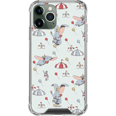 Disney Dumbo Vintage Pattern iPhone 12 Pro Clear Case