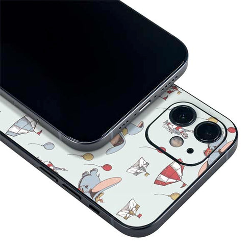 Disney Dumbo Vintage Pattern iPhone 12 Skin