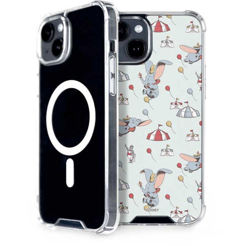 Disney Dumbo Vintage Pattern iPhone 13 MagSafe Case