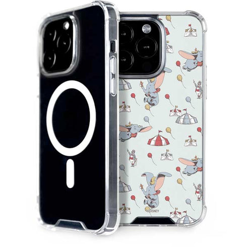 Disney Dumbo Vintage Pattern iPhone 13 Pro MagSafe Case
