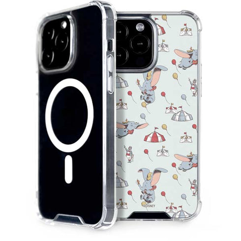 Disney Dumbo Vintage Pattern iPhone 13 Pro Max MagSafe Case