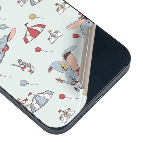 Disney Dumbo Vintage Pattern iPhone 14 Plus Skin