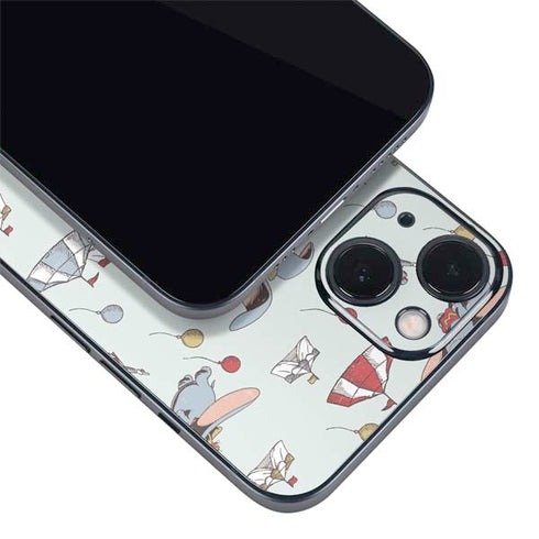Disney Dumbo Vintage Pattern iPhone 14 Plus Skin