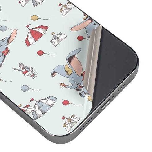 Disney Dumbo Vintage Pattern iPhone 14 Pro Max Skin