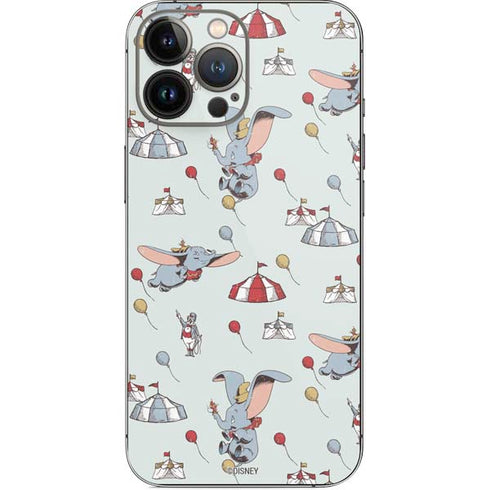 Disney Dumbo Vintage Pattern iPhone 14 Pro Max Skin