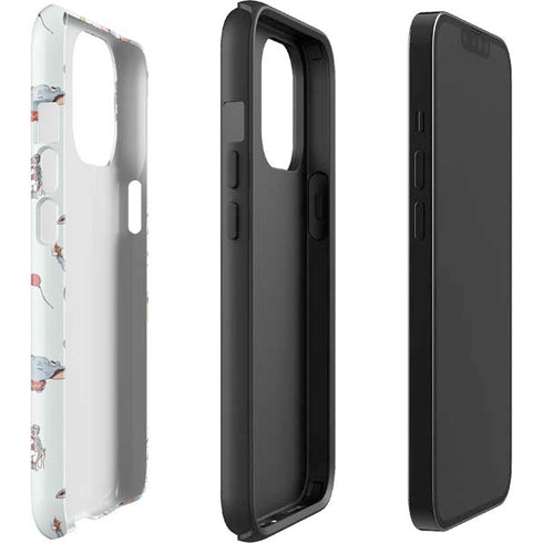 Disney Dumbo Vintage Pattern iPhone 15 Pro Max Impact Case