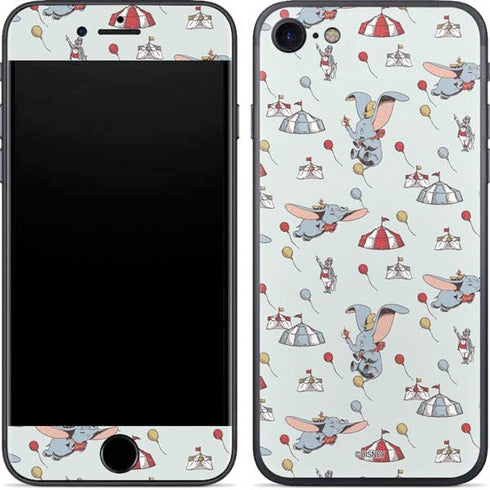 Disney Dumbo Vintage Pattern iPhone 7 Skin