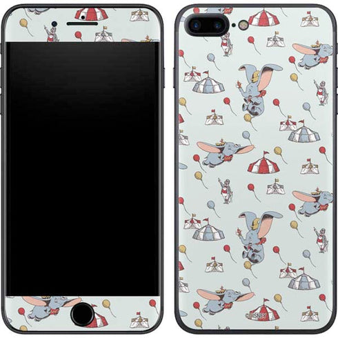 Disney Dumbo Vintage Pattern iPhone 8 Plus Skin