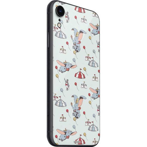Disney Dumbo Vintage Pattern iPhone SE (2nd & 3rd Gen) Skin