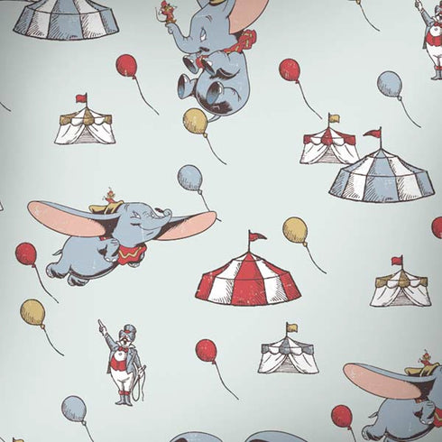 Disney Dumbo Vintage Pattern iPhone X Skin